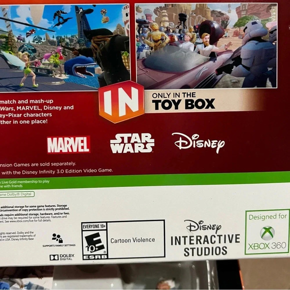 XBOX 360 Disney Infinity STAR WARS Video Game Starter Pack 3.0 Edition NEW - Picture 6 of 12